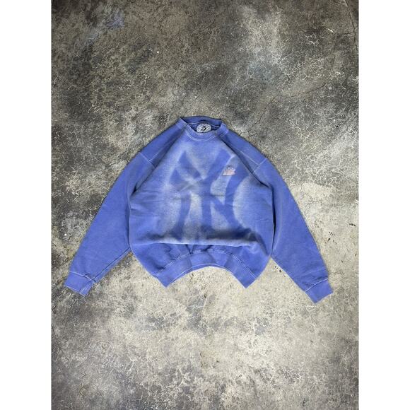 Vintage Paint Logo Yankees Crewneck